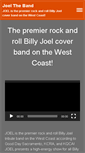 Mobile Screenshot of joeltheband.com